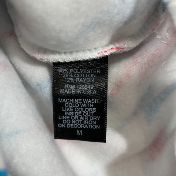 AVIATOR BOLT‎ W/ BOLT EMBROIDERY UNISEX SIZE M HALF ZIP SWEATSHIRT WHITE NWOT - Picture 8 of 8